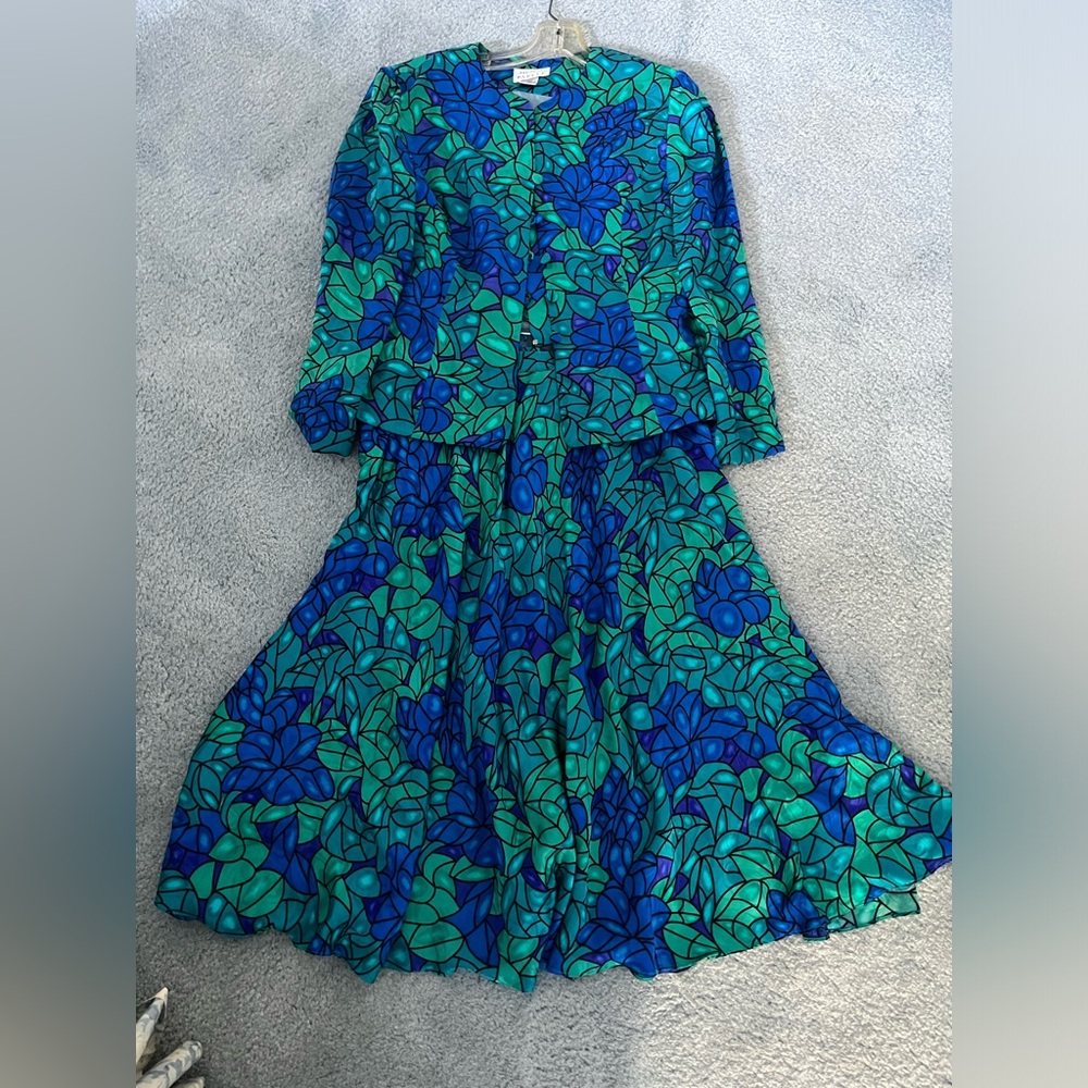 Silk skirt set